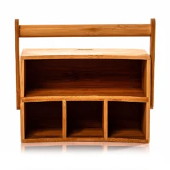 Schreibtischorganizer Tragegriff 4 Fächer 22,5x12x17cm Bambus 2 Schreibtischorganizer Tragegriff 4 Fächer 22,5x12x17cm Bambus -Klarstein Verkaufs 10038011 yy 0003 logo