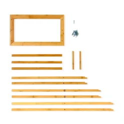 Handtuchhalter 3-fache Handtuchstange 42x80x24 Cm Treppenoptik Bambus 2 Handtuchhalter 3-fache Handtuchstange 42x80x24 Cm Treppenoptik Bambus -Klarstein Verkaufs 10038030 yy 0003 logo