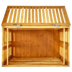 Wäschetruhe Deckel Lüftungsschlitzen Bambus Edelstahl -Klarstein Verkaufs 10038032 yy 0003 logo