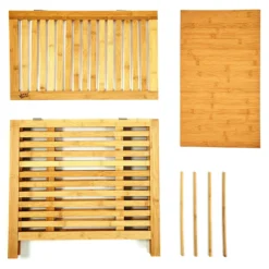 Wäschetruhe Deckel Lüftungsschlitzen Bambus Edelstahl -Klarstein Verkaufs 10038032 yy 0004 logo