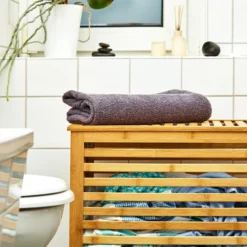 Wäschetruhe Deckel Lüftungsschlitzen Bambus Edelstahl -Klarstein Verkaufs 10038032 yy 0005 logo