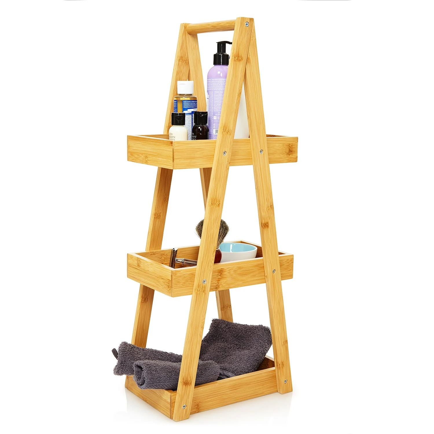 Premium Duschregal 26 x 66 x 18cm wasserunempfindlich Bambus Premium Duschregal 26 X 66 X 18cm Wasserunempfindlich Bambus -Klarstein Verkaufs 10038039 yy 0001 titel