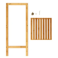 Regal Mehrzweckregal 3 Etagen 34x80x33cm (BxHxT) Kombinierbar Bambus -Klarstein Verkaufs 10038052 yy 0005 logo