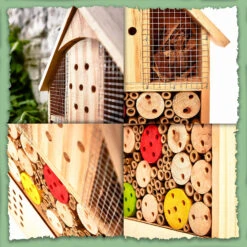 Insektenhotel Mit Farbklecksen Ganzjährig Bewohnbar Pinienholz -Klarstein Verkaufs 10038053 yy 0003 logo