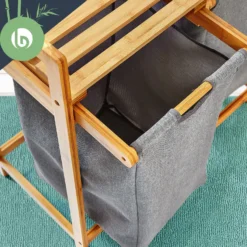 Wäschestation 2 Herausnehmbare Säcke Bambus Baumwolle -Klarstein Verkaufs 10038102 yy 0004 logo