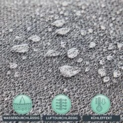 Rechteckiges Sonnensegel 2x4 M Mit Befestigungsringen Polyester Luftdurchlässig -Klarstein Verkaufs 10038137 de 0003 logo