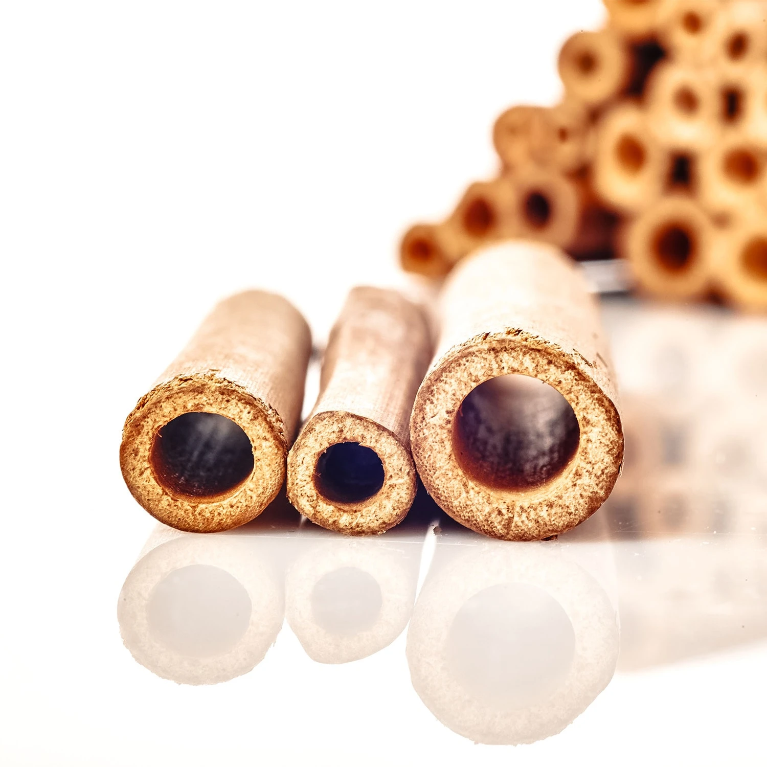 Bambusröhrchen 70 Stück je 15 cm Länge holzfarben Bambusröhrchen 70 Stück Je 15 Cm Länge Holzfarben -Klarstein Verkaufs 10038148 yy 0004 logo