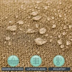 Rechteckiges Sonnensegel 5x5 M Polyester Luftdurchlässig -Klarstein Verkaufs 10038172 de 0003 logo