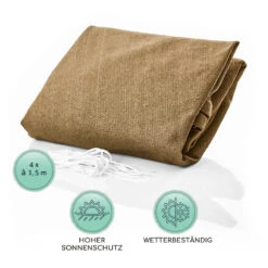 Rechteckiges Sonnensegel 5x5 M Polyester Luftdurchlässig -Klarstein Verkaufs 10038172 de 0005 logo