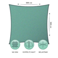 Rechteckiges Sonnensegel 5x5 M Polyester Luftdurchlässig -Klarstein Verkaufs 10038172 de 0006 logo