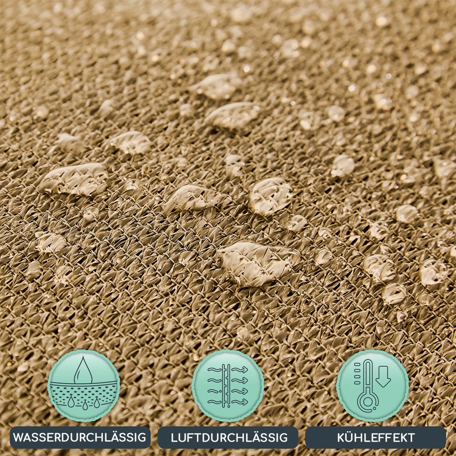 rechteckiges Sonnensegel 2x4 m Polyester luftdurchlässig Rechteckiges Sonnensegel 2x4 M Polyester Luftdurchlässig -Klarstein Verkaufs 10038174 de 0003 logo