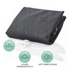 Rechteckiges Sonnensegel 2 X 3 M Polyester Luftdurchlässig 4 Rechteckiges Sonnensegel 2 X 3 M Polyester Luftdurchlässig -Klarstein Verkaufs 10038192 de 0005 logo