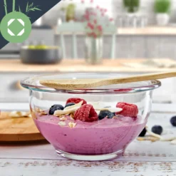 Glasschüssel 2200 Ml Bambusdeckel Verschließbar BPA-frei Größe L -Klarstein Verkaufs 10038270 yy 0007 logo