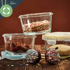 Mini Frischhaltedosen 6er-Set Je 160ml Spülmaschinenfest Auslaufsicher -Klarstein Verkaufs 10038297 yy 0007 logo