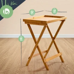 Beistelltisch Für Frühstück Leicht 50 X 66 X 38 Cm Nachhaltig Bambus -Klarstein Verkaufs 10038303 yy 0005 logo