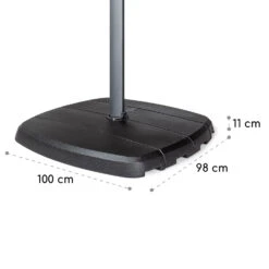 Saint-Tropez Schirmfuß Befüllbar 4 Leergewichte Für Bodenkreuz -Klarstein Verkaufs 10038323 yy 0005 logo