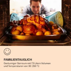 Illuminosa Smart Einbaubackofen 2800W 11 Funktionen App-Steuerung 4 Illuminosa Smart Einbaubackofen 2800W 11 Funktionen App-Steuerung -Klarstein Verkaufs 10038335 de 0005 logo