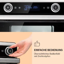 AeroVital Jumbo 3-in-1 Heißluftfritteuse Toaster Dörrautomat 1550 W 18 Liter -Klarstein Verkaufs 10038338 de 0003 logo