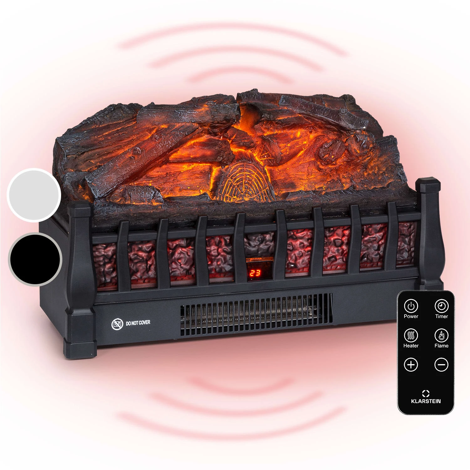 Kamini FXL 2G Elektrischer Kamin Kamineinsatz 1800 W LED-3D-Flammenillusion Kamini FXL 2G Elektrischer Kamin Kamineinsatz 1800 W LED-3D-Flammenillusion -Klarstein Verkaufs 10038365 de 0001 main