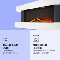 Studio Light & Fire 1 Smart Kamin 1000/2000W MDF WiFi-Steuerung 4 Studio Light & Fire 1 Smart Kamin 1000/2000W MDF WiFi-Steuerung -Klarstein Verkaufs 10038385 de 0005 logo
