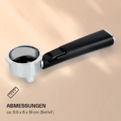 Pausa Espressomaker Siebträger Aluminiumlegierung Zubehör -Klarstein Verkaufs 10038395 de 0004 logo