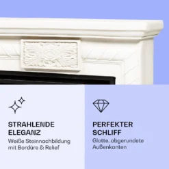 Frosty Peak Elektrischer Kamin 1800 W 10 Bis 30 °C Fernbedienung -Klarstein Verkaufs 10038397 de 0003 logo