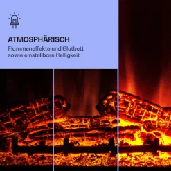 Studio 10 Arc Elektrokamin 1800 W LED-Flammen Heizlüfter Fernbedienung 3 Studio 10 Arc Elektrokamin 1800 W LED-Flammen Heizlüfter Fernbedienung -Klarstein Verkaufs 10038403 de 0004 logo