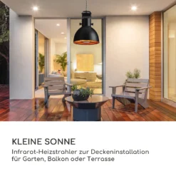 Heatbell Ceiling Smart Infrarotheizstrahler IPX4 800/1200/2000W -Klarstein Verkaufs 10038417 de 0003 logo