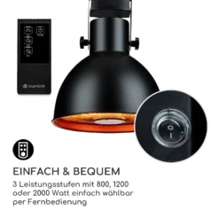 Heatbell Ceiling Smart Infrarotheizstrahler IPX4 800/1200/2000W -Klarstein Verkaufs 10038417 de 0006 logo