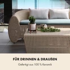 Thorn Blumentopf Mit Ständer 50er Jahre Stil 2 Größen -Klarstein Verkaufs 10038440 de 0004 usp