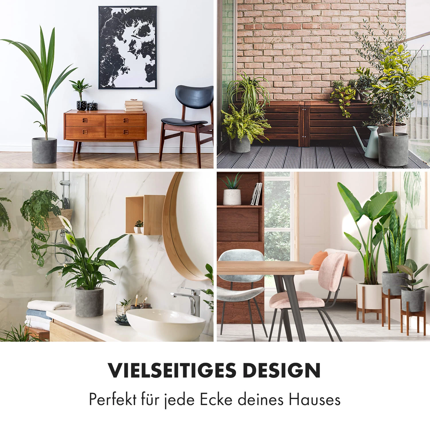 Venlo Blumentopf Polystone in- und outdoor 3 Größen Venlo Blumentopf Polystone In- Und Outdoor 3 Größen -Klarstein Verkaufs 10038470 de 0002 usp