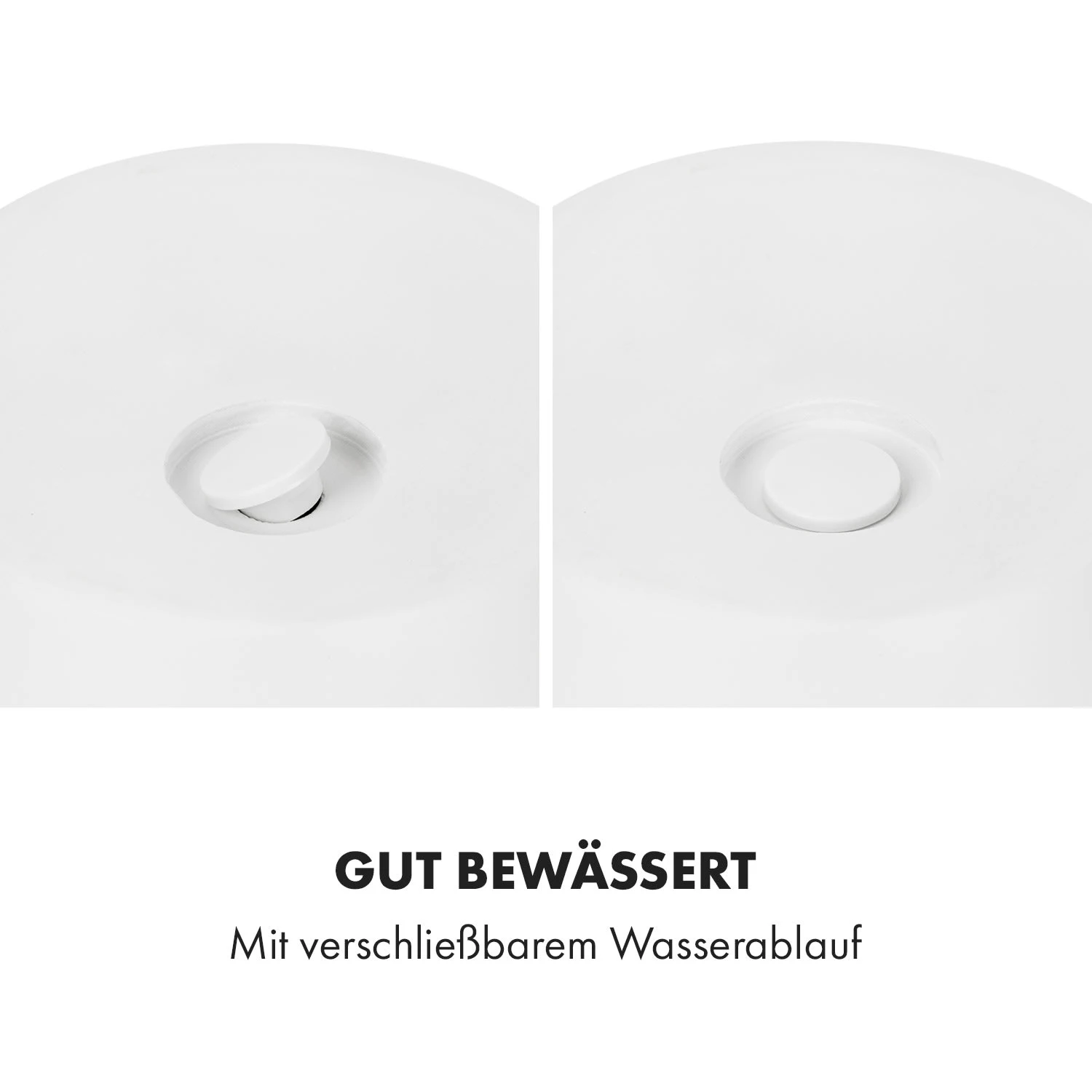 Almere Blumentopf Polystone pflanzenfreundlich handgemacht rund Almere Blumentopf Polystone Pflanzenfreundlich Handgemacht Rund -Klarstein Verkaufs 10038503 de 0003 logo