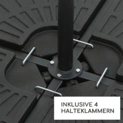 Limousin Sonnenschirmständer-Gewichte 72 Kg Leergewichte 4er-Set 3 Limousin Sonnenschirmständer-Gewichte 72 Kg Leergewichte 4er-Set -Klarstein Verkaufs 10038525 de 0004 logo