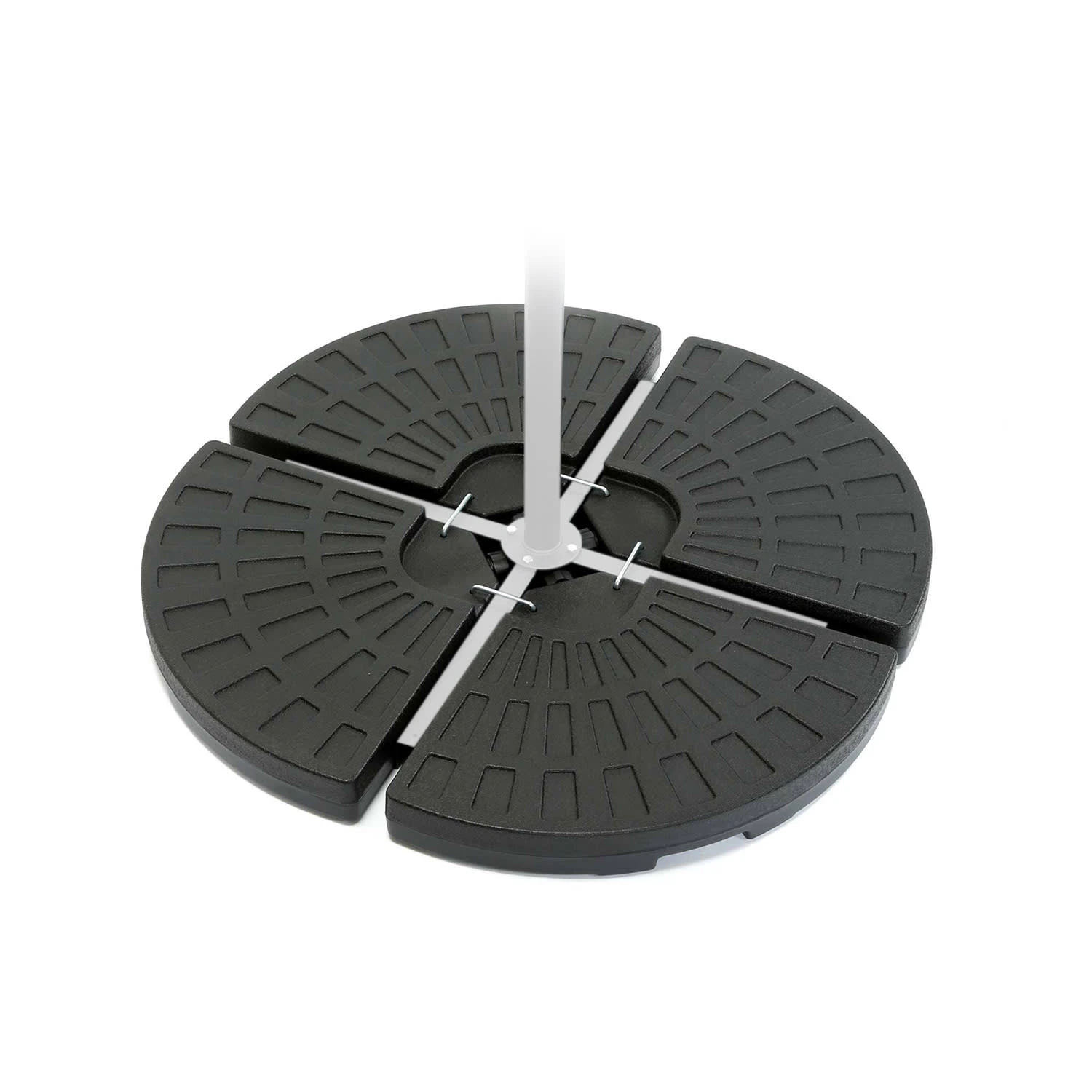 Limousin Sonnenschirmständer-Gewichte 72 kg Leergewichte 4er-Set Limousin Sonnenschirmständer-Gewichte 72 Kg Leergewichte 4er-Set -Klarstein Verkaufs 10038525 yy 0001 titel