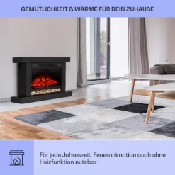 Vulsini Hideaway Elektrokamin 1900 W LED-Technik Fernbedienung -Klarstein Verkaufs 10038619 de 0004 usp