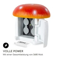 Power Mushroom Smart Gartensteckdose WiFi-Steuerung 3680 Watt IP44 -Klarstein Verkaufs 10038626 de 0006 logo