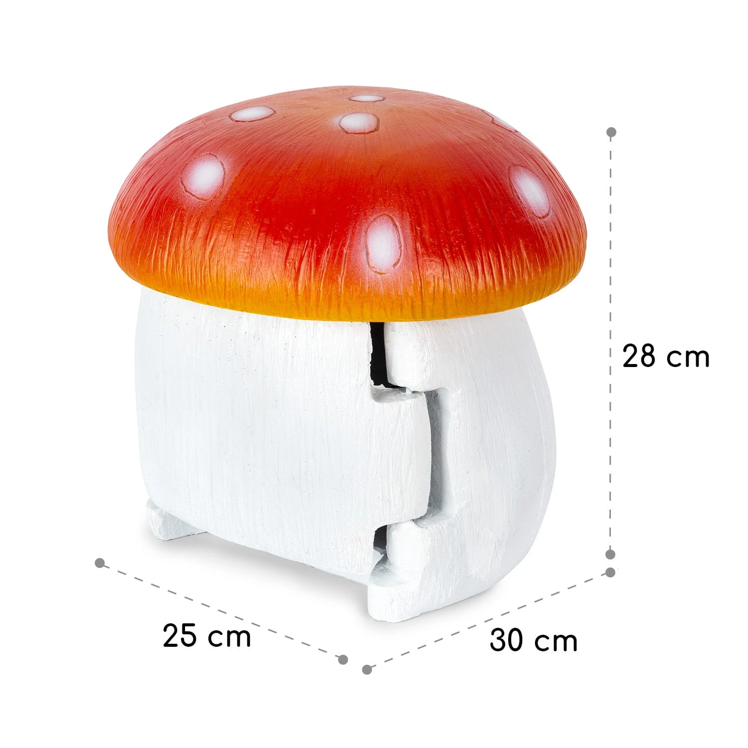 Power Mushroom Smart Gartensteckdose WiFi-Steuerung 3680 Watt IP44 Power Mushroom Smart Gartensteckdose WiFi-Steuerung 3680 Watt IP44 -Klarstein Verkaufs 10038628 yy 0007 dimensions