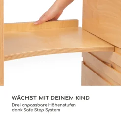 Ully Lernturm Kletterhilfe Montessori Multiplex 40,5x86x38cm -Klarstein Verkaufs 10038662 de 0003 logo