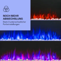 Galeras Elektrischer Wand- Und Einbaukamin 1800 W LED 3 Farben Timer 3 Galeras Elektrischer Wand- Und Einbaukamin 1800 W LED 3 Farben Timer -Klarstein Verkaufs 10038689 de 0004 logo