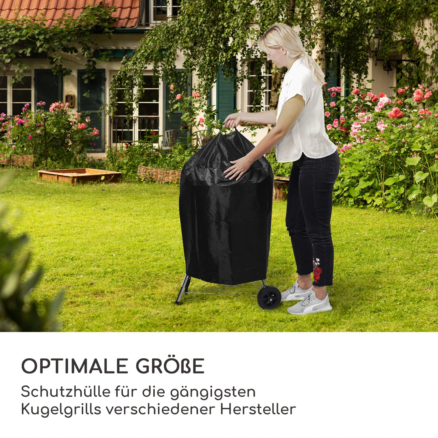 Grillguard Schutzhülle Kugelgrill Ø 70 cm UV-beständig Haltegriff Grillguard Schutzhülle Kugelgrill Ø 70 Cm UV-beständig Haltegriff -Klarstein Verkaufs 10038717 yy 0002 logo