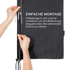 Shield Premium Schutzhülle Sonnenschirm Bis Ø 300 Cm UV-beständig -Klarstein Verkaufs 10038718 de 0005 logo