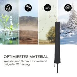 Shield Premium Schutzhülle Sonnenschirm Bis Ø 300 Cm UV-beständig -Klarstein Verkaufs 10038718 de 0007 logo