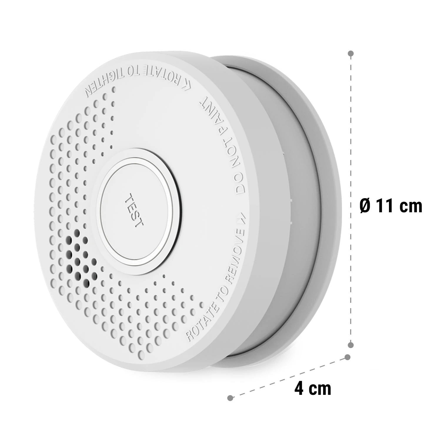 Rauchmelder DOF29 Kunststoff Warnsignal: 85 dB 9V batteriebetrieben Rauchmelder DOF29 Kunststoff Warnsignal: 85 DB 9V Batteriebetrieben -Klarstein Verkaufs 10038772 yy 0006 logo