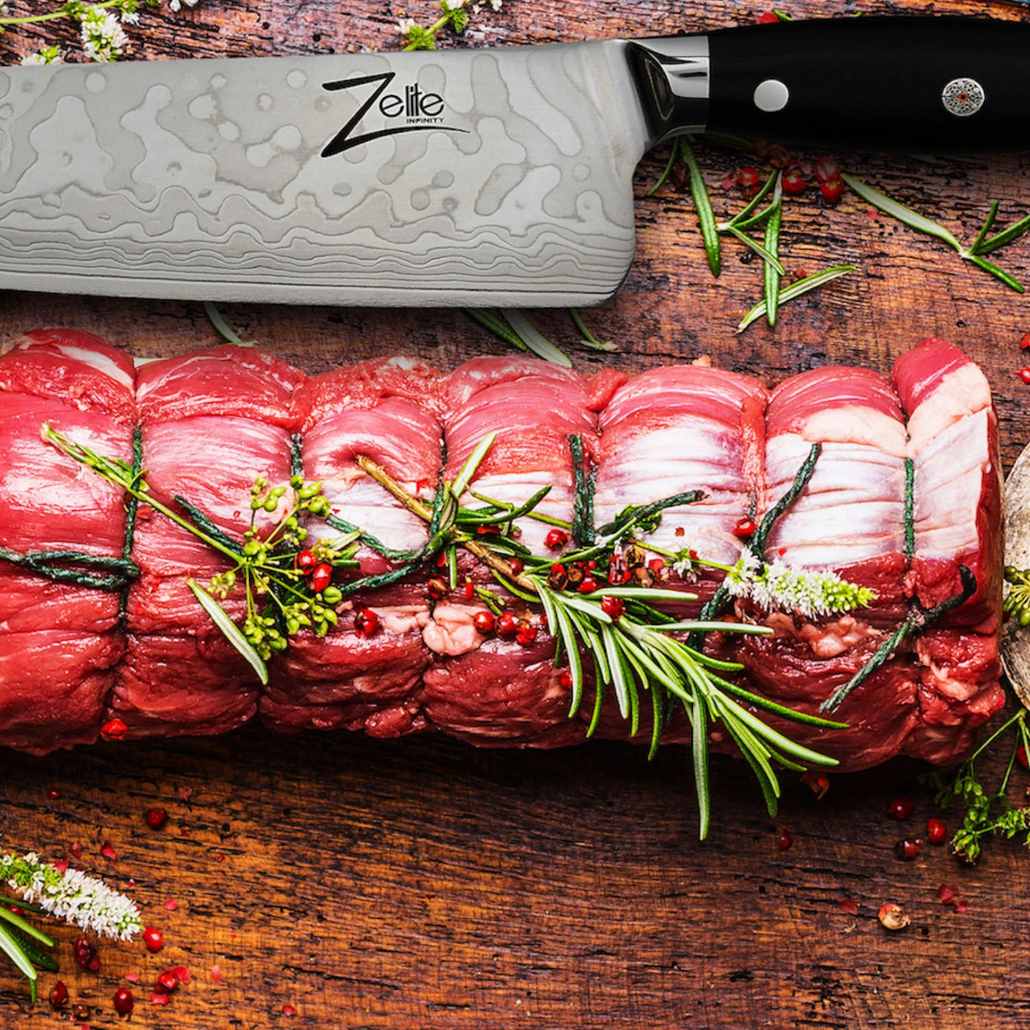 Executive-Plus Serie 10" Kochmesser 61 HRC Damaszenerstahl Executive-Plus Serie 10" Kochmesser 61 HRC Damaszenerstahl -Klarstein Verkaufs 10039013 de 0004 logo