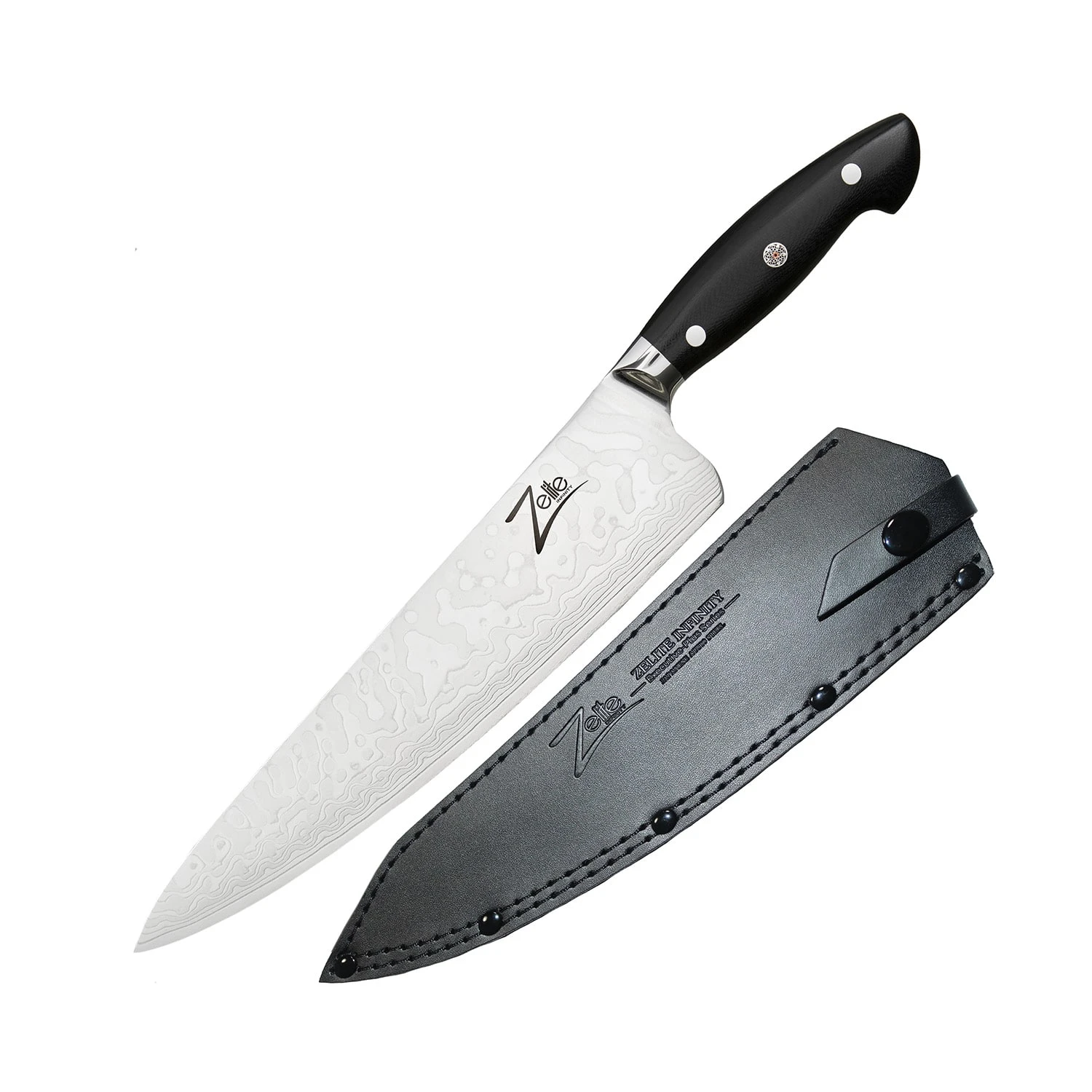 Executive-Plus Serie 10" Kochmesser 61 HRC Damaszenerstahl Executive-Plus Serie 10" Kochmesser 61 HRC Damaszenerstahl -Klarstein Verkaufs 10039013 yy 0001 titel