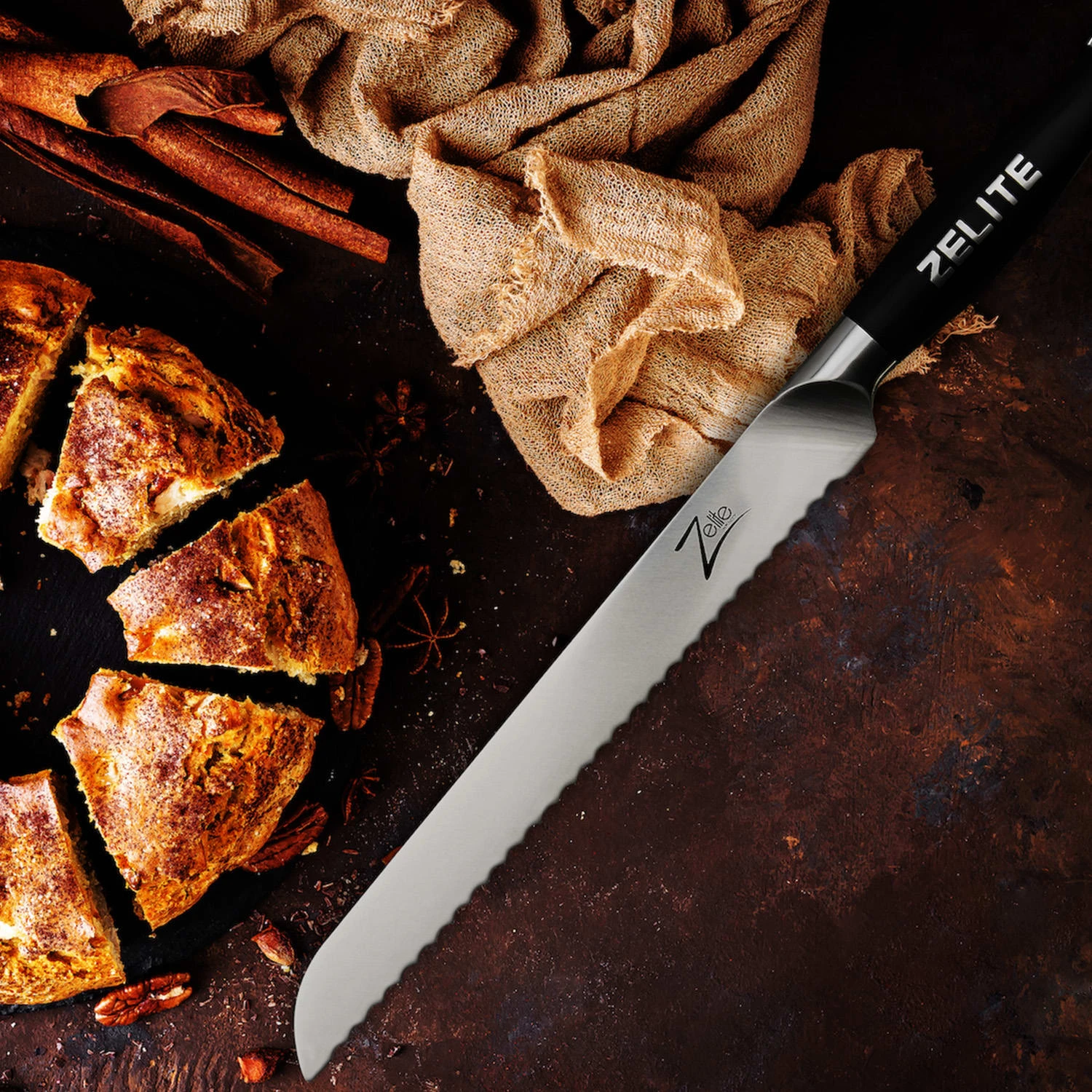 Comfort Pro Serie 10" Brotmesser 56 HRC Wellenschliff Comfort Pro Serie 10" Brotmesser 56 HRC Wellenschliff -Klarstein Verkaufs 10039022 yy 0003 logo