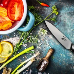 Razor-Edge Serie 4" Schälmesser 59 HRC Edelstahl 2 Razor-Edge Serie 4" Schälmesser 59 HRC Edelstahl -Klarstein Verkaufs 10039044 yy 0003 logo