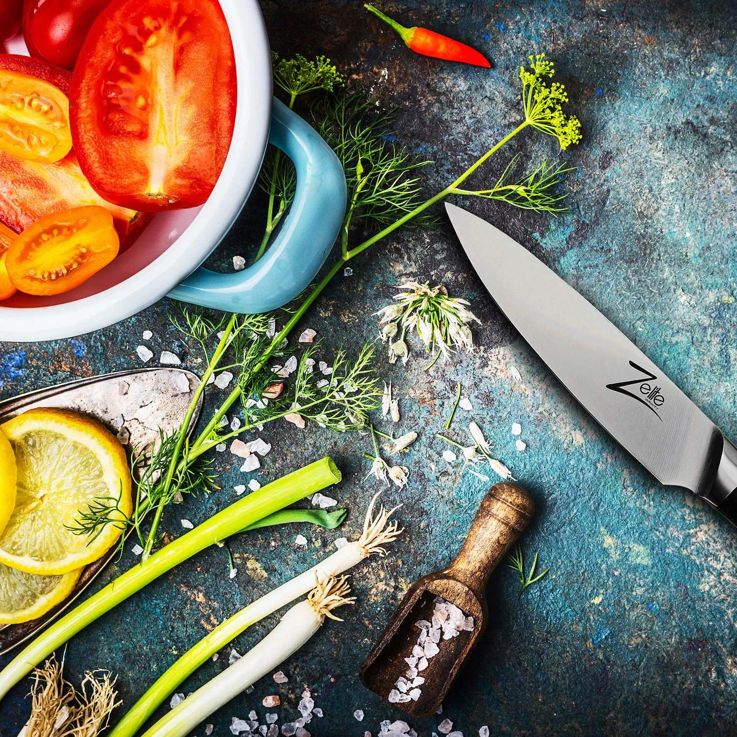 Razor-Edge Serie 4" Schälmesser 59 HRC Edelstahl Razor-Edge Serie 4" Schälmesser 59 HRC Edelstahl -Klarstein Verkaufs 10039044 yy 0003 logo