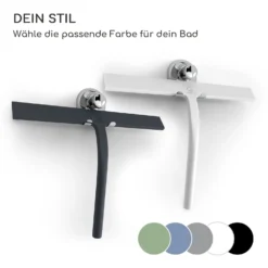 Blaze Duschabzieher 23 Cm Silikonumhüllung Edelstahlkern Modernes Design 5 Blaze Duschabzieher 23 Cm Silikonumhüllung Edelstahlkern Modernes Design -Klarstein Verkaufs 10039057 de 0006 usp