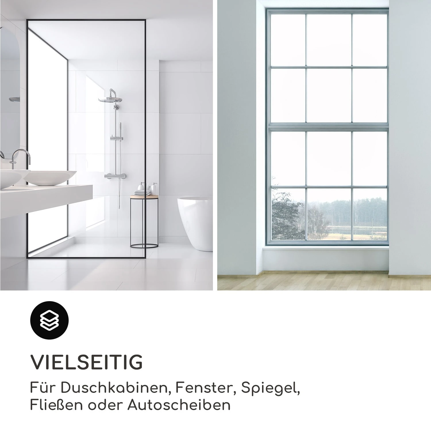 Blaze Duschabzieher 23 cm Silikonumhüllung Edelstahlkern modernes Design Blaze Duschabzieher 23 Cm Silikonumhüllung Edelstahlkern Modernes Design -Klarstein Verkaufs 10039057 de 0007 usp